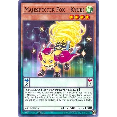 Image for Majespecter Fox - Kyubi (MP16-EN128) (MP16) - YuGiOh