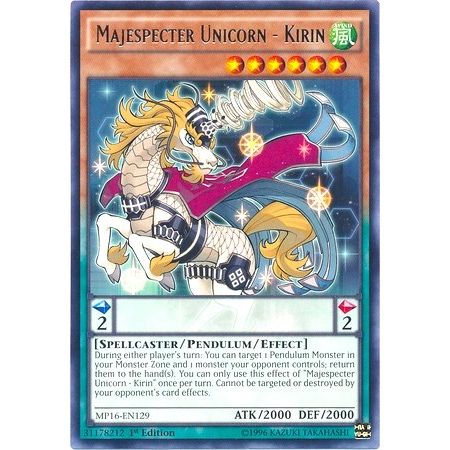 Image for Majespecter Unicorn - Kirin (MP16-EN129) (MP16) - YuGiOh