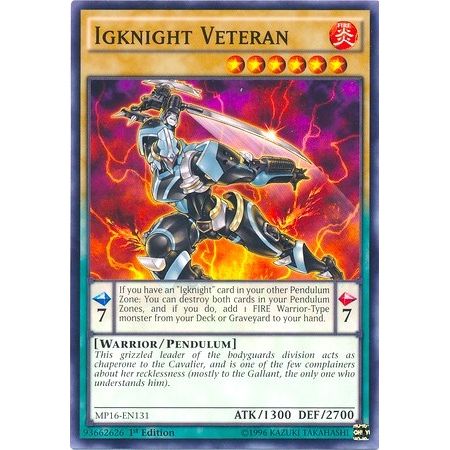 Image for Igknight Veteran (MP16-EN131) (MP16) - YuGiOh
