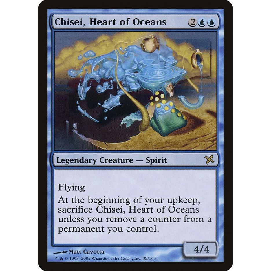 Image for Chisei, Heart of Oceans (32) (BOK) - Magic: The Gathering