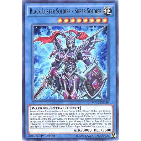 Image for Black Luster Soldier - Super Soldier (MP16-EN136) (MP16) - YuGiOh