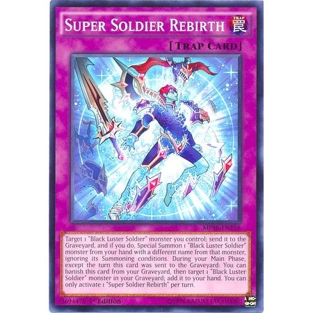 Image for Super Soldier Rebirth (MP16-EN156) (MP16) - YuGiOh