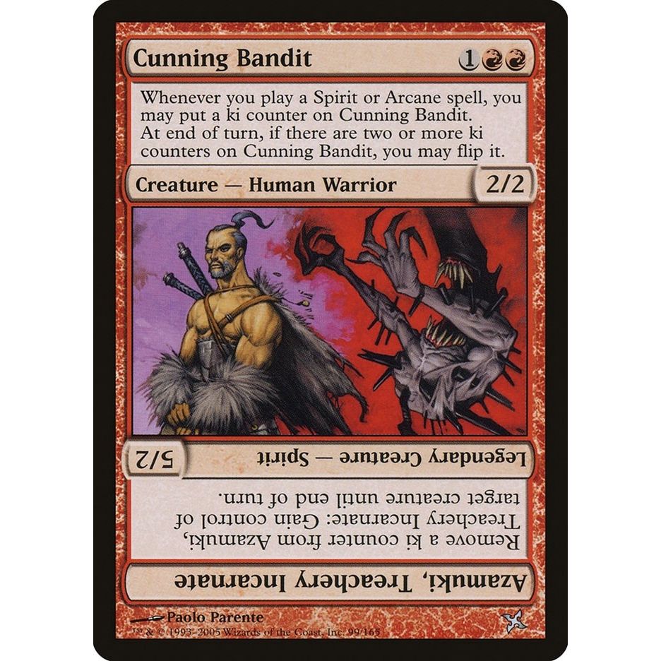Image for Cunning Bandit (99) (BOK) - Magic: The Gathering