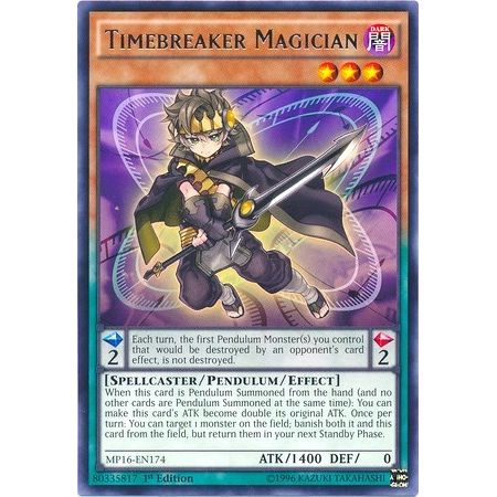 Image for Timebreaker Magician (MP16-EN174) (MP16) - YuGiOh