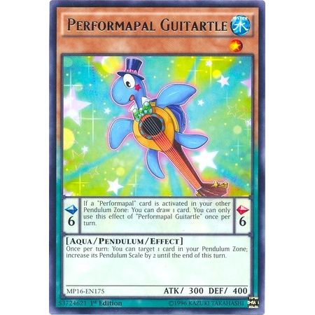 Image for Performapal Guitartle (MP16-EN175) (MP16) - YuGiOh