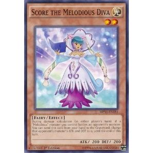 Image for Score the Melodious Diva (MP16-EN184) (MP16) - YuGiOh