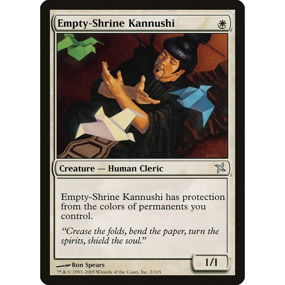 Image for Empty-Shrine Kannushi (2) (BOK) - Magic: The Gathering