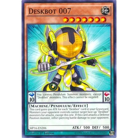 Image for Deskbot 007 (MP16-EN206) (MP16) - YuGiOh
