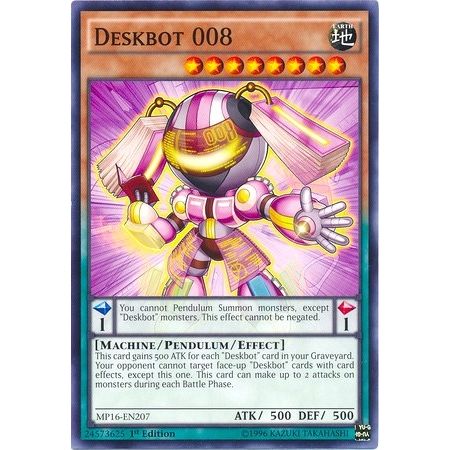 Image for Deskbot 008 (MP16-EN207) (MP16) - YuGiOh