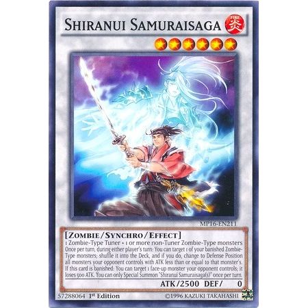 Image for Shiranui Samuraisaga (MP16-EN211) (MP16) - YuGiOh