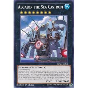 Image for Aegaion the Sea Castrum (MP16-EN213) (MP16) - YuGiOh