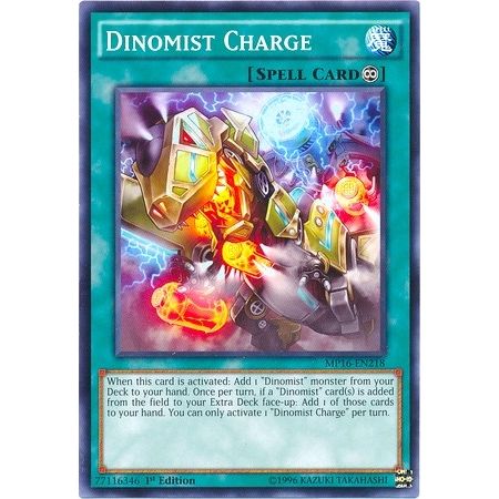 Image for Dinomist Charge (MP16-EN218) (MP16) - YuGiOh