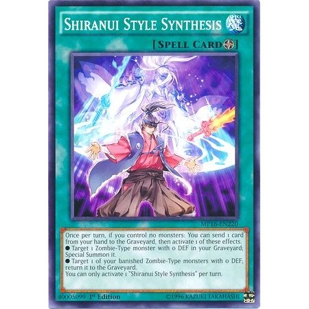 Image for Shiranui Style Synthesis (MP16-EN220) (MP16) - YuGiOh