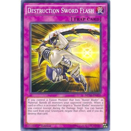 Image for Destruction Sword Flash (MP16-EN226) (MP16) - YuGiOh