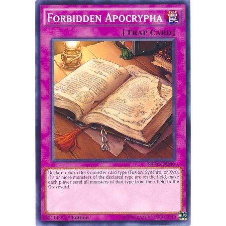Image for Forbidden Apocrypha (MP16-EN230) (MP16) - YuGiOh