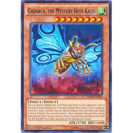 Image for Gadarla, the Mystery Dust Kaiju (MP16-EN234) (MP16) - YuGiOh