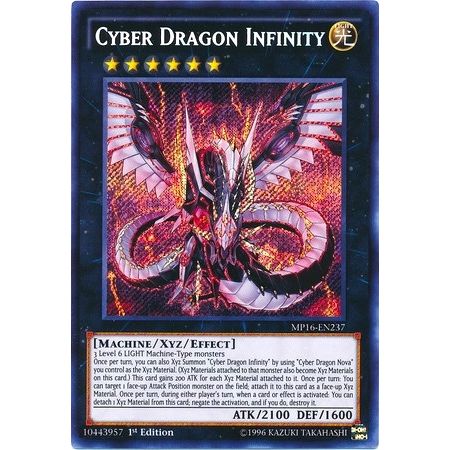 Image for Cyber Dragon Infinity (MP16-EN237) (MP16) - YuGiOh
