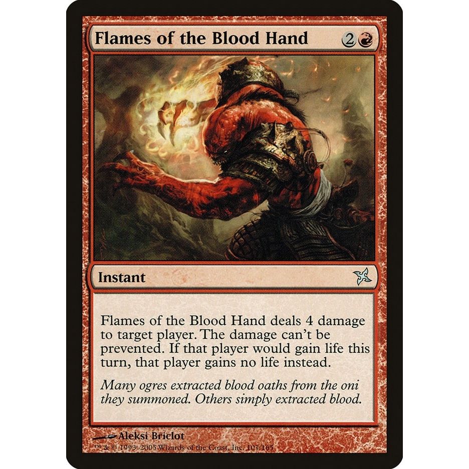 Image for Flames of the Blood Hand (101) (BOK) - Magic: The Gathering