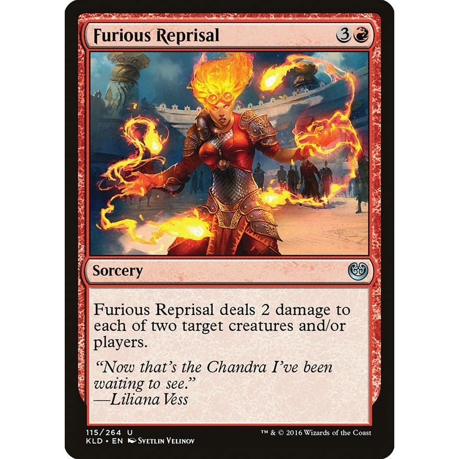 Image for Furious Reprisal (115) (KLD) - Magic: The Gathering