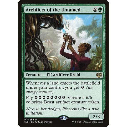 Image for Architect of the Untamed (143) (KLD) - Magic: The Gathering