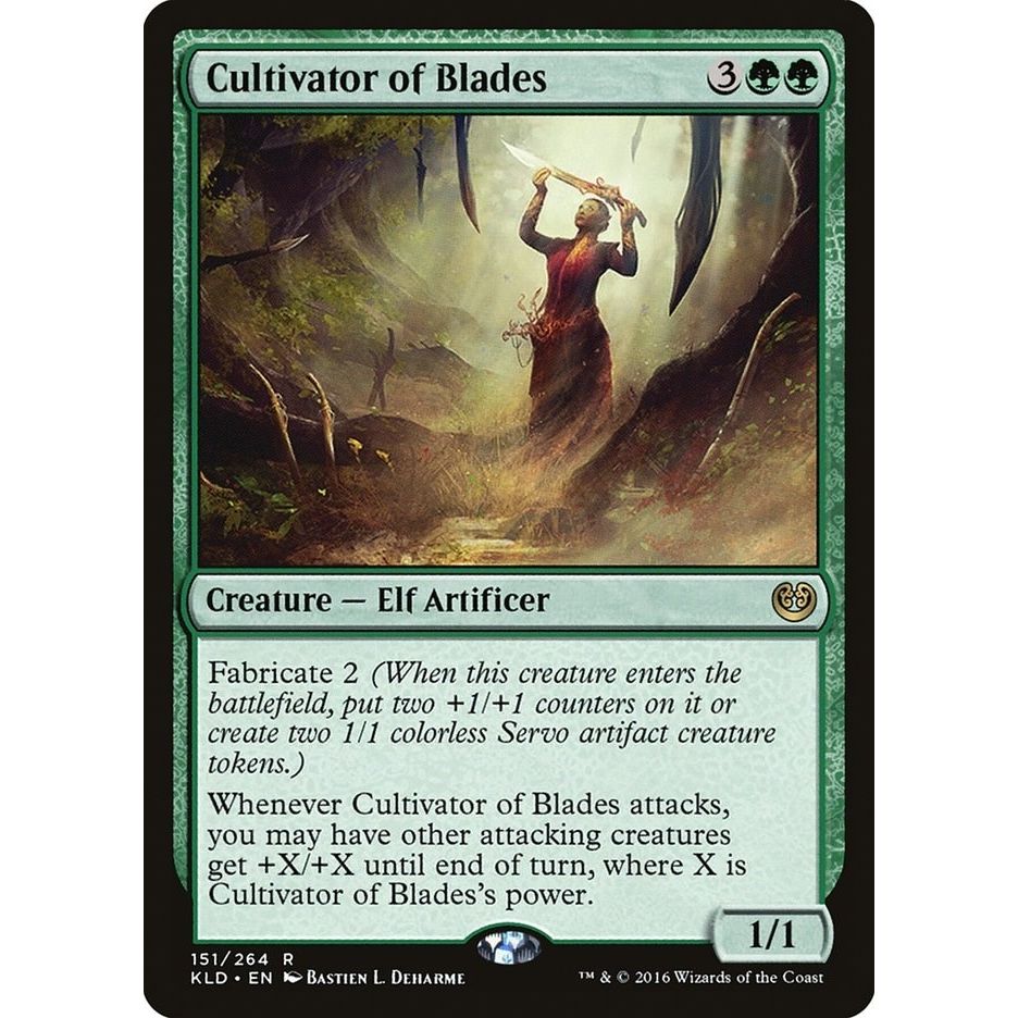 Image for Cultivator of Blades (151) (KLD) - Magic: The Gathering