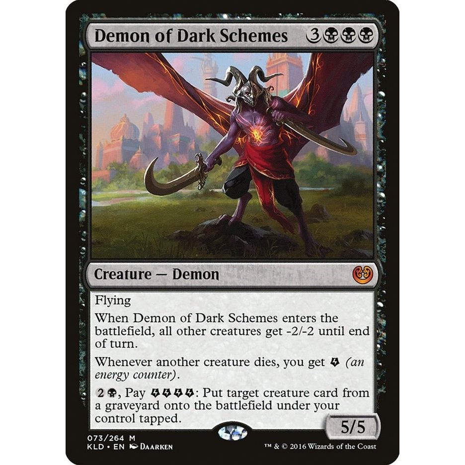 Image for Demon of Dark Schemes (73) (KLD) - Magic: The Gathering