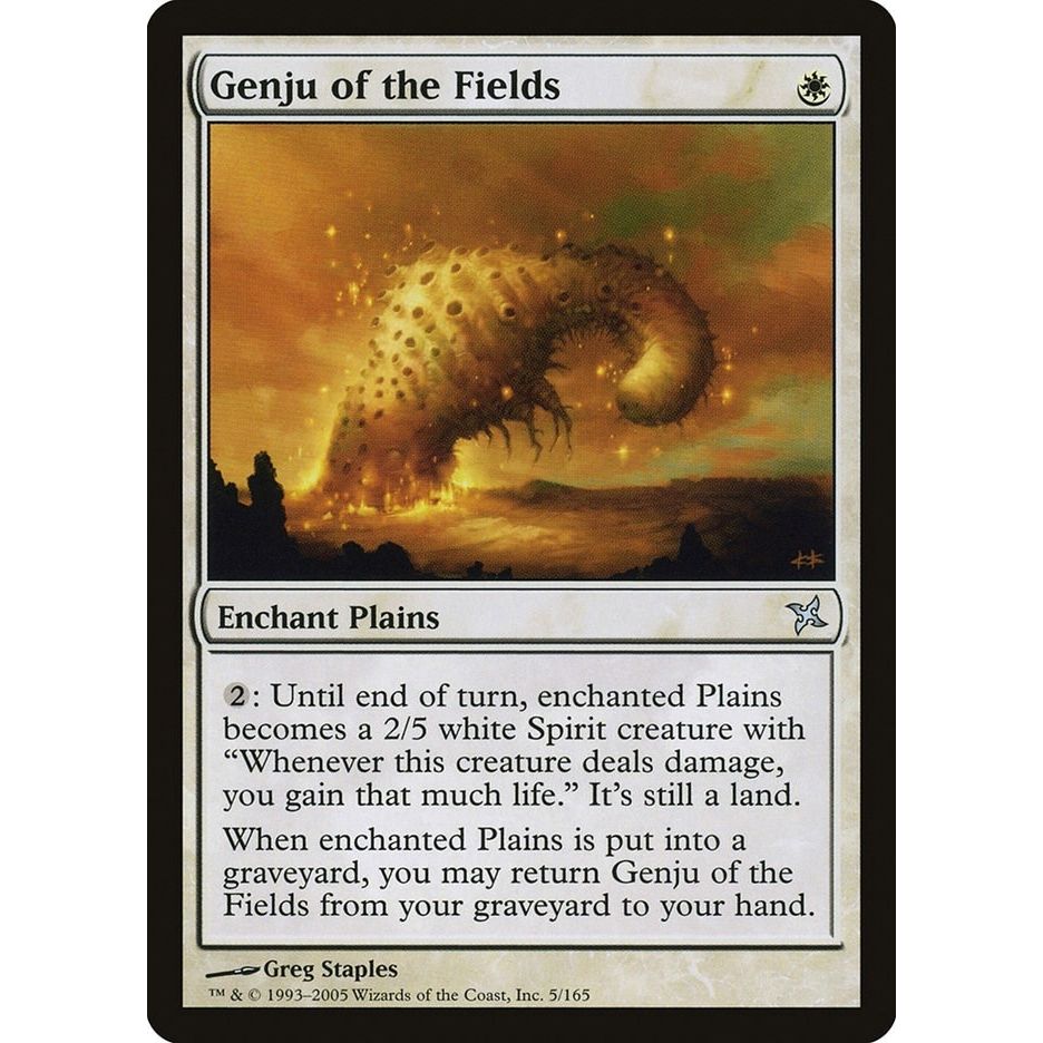 Image for Genju of the Fields (5) (BOK) - Magic: The Gathering