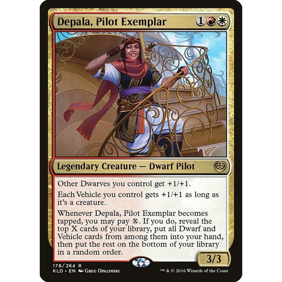 Image for Depala, Pilot Exemplar (178) (KLD) - Magic: The Gathering
