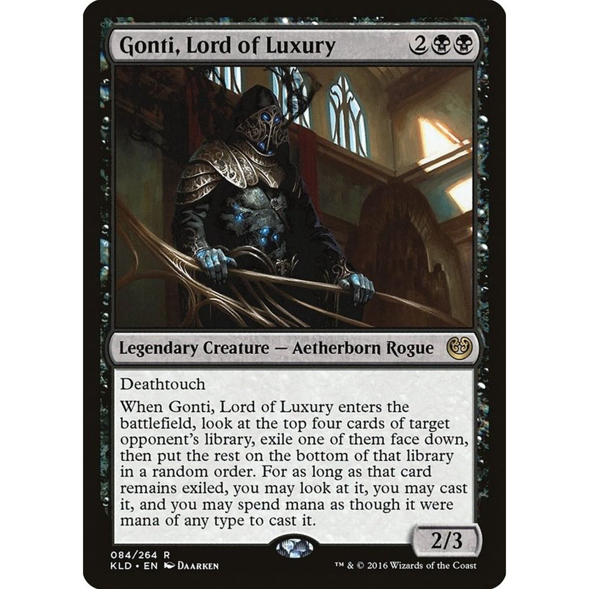 Image for Gonti, Lord of Luxury (84) (KLD) - Magic: The Gathering