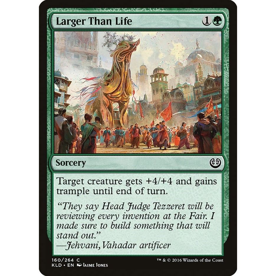 Image for Larger Than Life (160) (KLD) - Magic: The Gathering