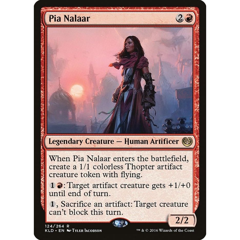 Image for Pia Nalaar (124) (KLD) - Magic: The Gathering