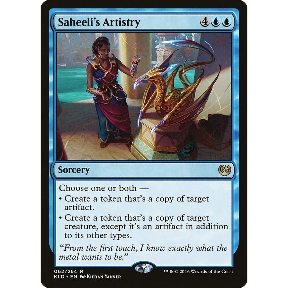 Image for Saheeli's Artistry (62) (KLD) - Magic: The Gathering