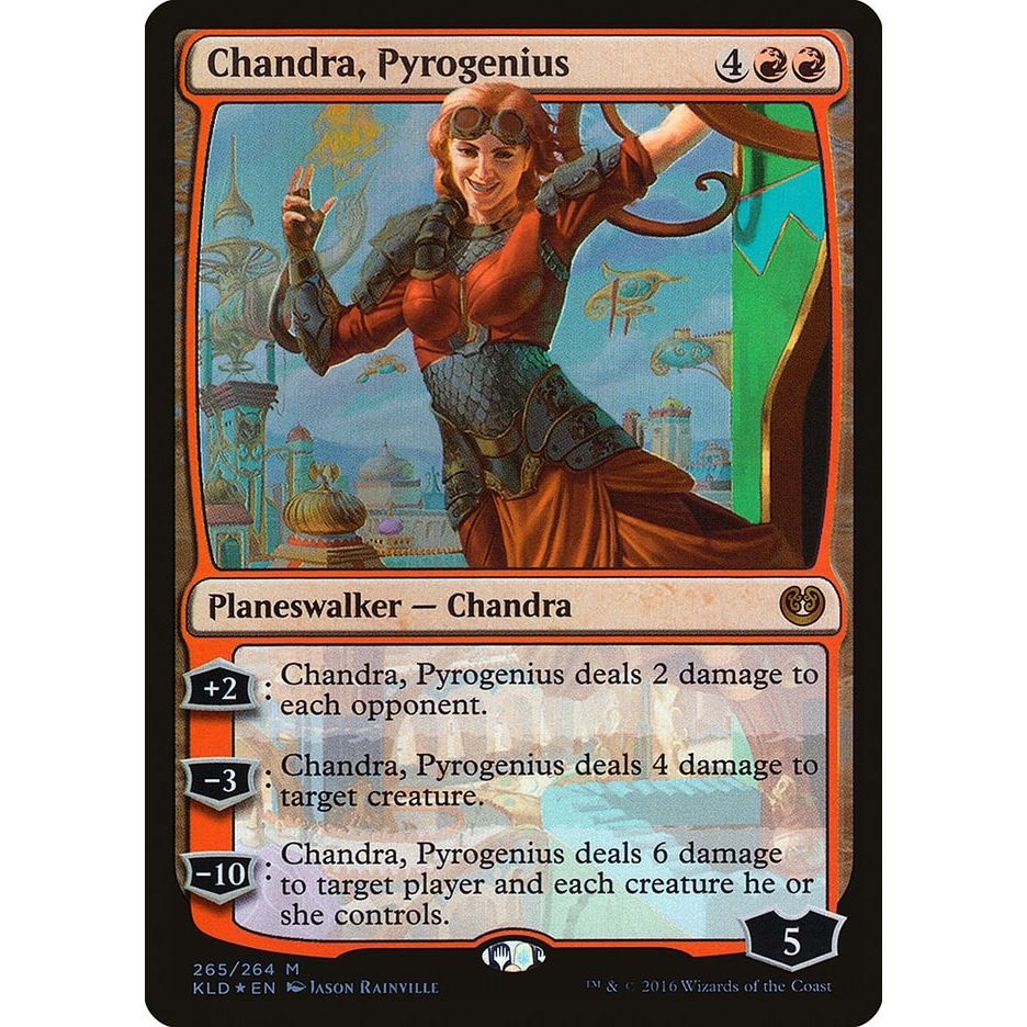 Image for Chandra, Pyrogenius (265) (KLD) - Magic: The Gathering