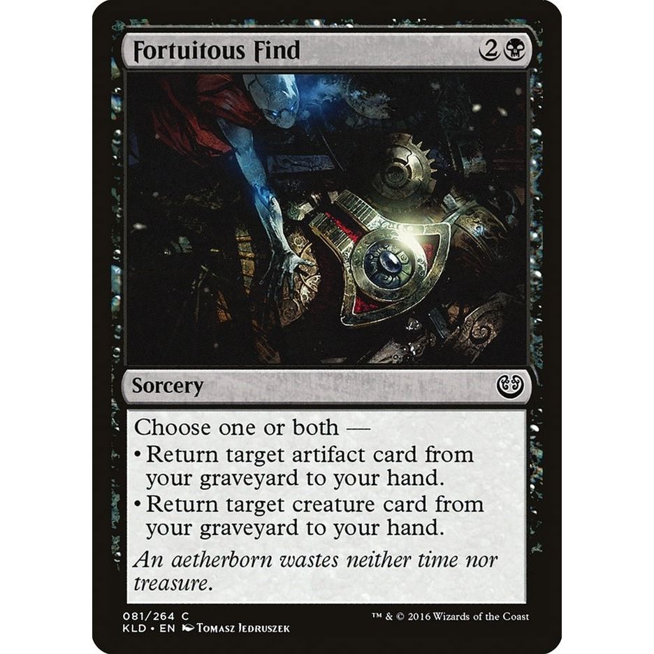 Image for Fortuitous Find (81) (KLD) - Magic: The Gathering
