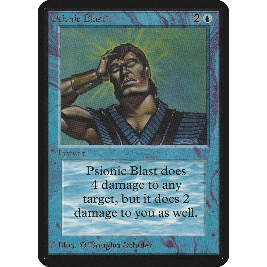 Image for Psionic Blast (LEA) - Magic: The Gathering