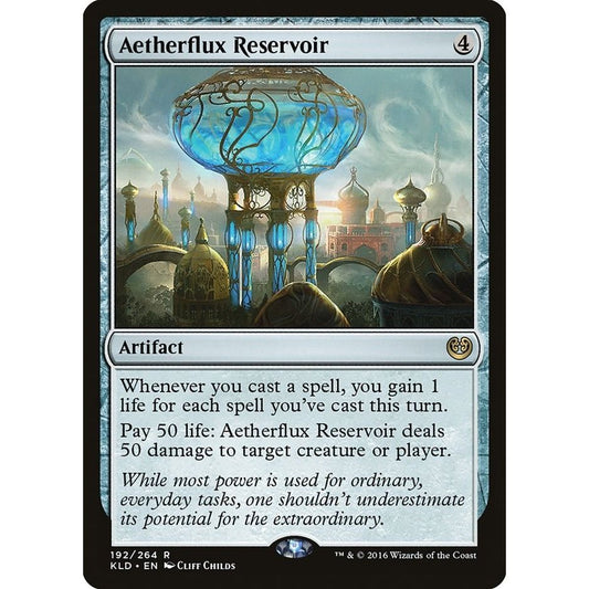 Image for Aetherflux Reservoir (192) (KLD) - Magic: The Gathering