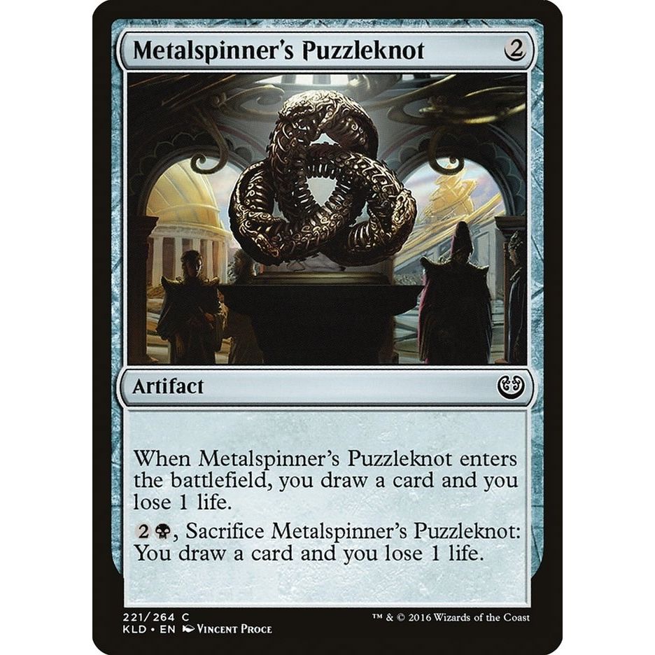 Image for Metalspinner's Puzzleknot (221) (KLD) - Magic: The Gathering