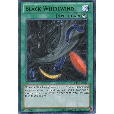 Image for Black Whirlwind (Green) (DL15-EN015) (DL) - YuGiOh