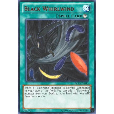 Image for Black Whirlwind (Red) (DL15-EN015) (DL) - YuGiOh
