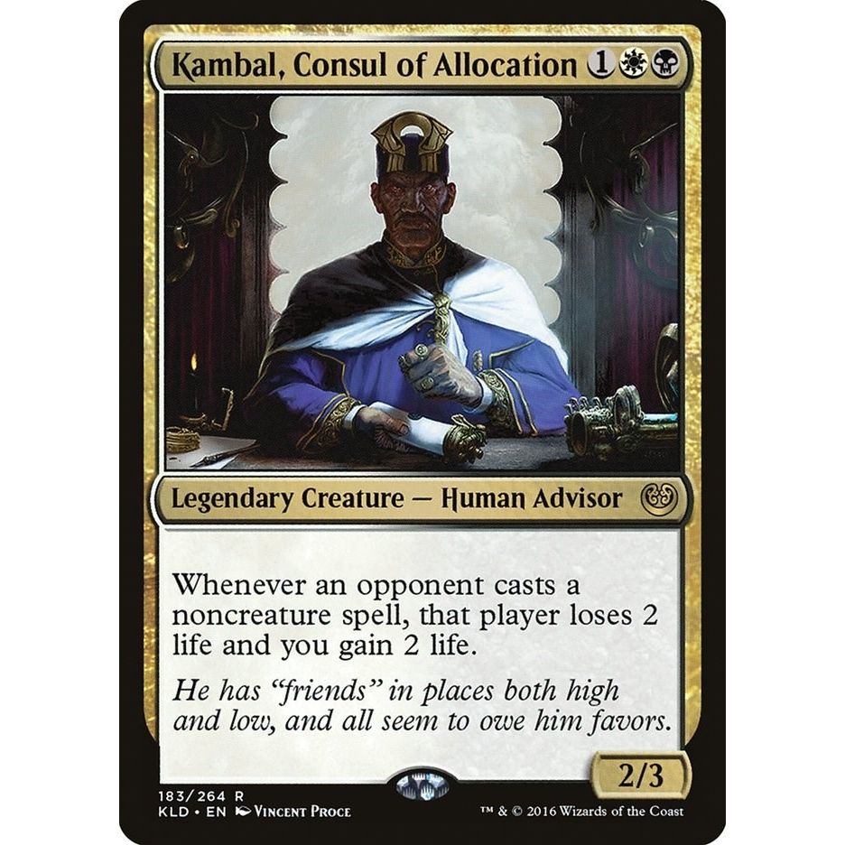 Image for Kambal, Consul of Allocation (183) (KLD) - Magic: The Gathering