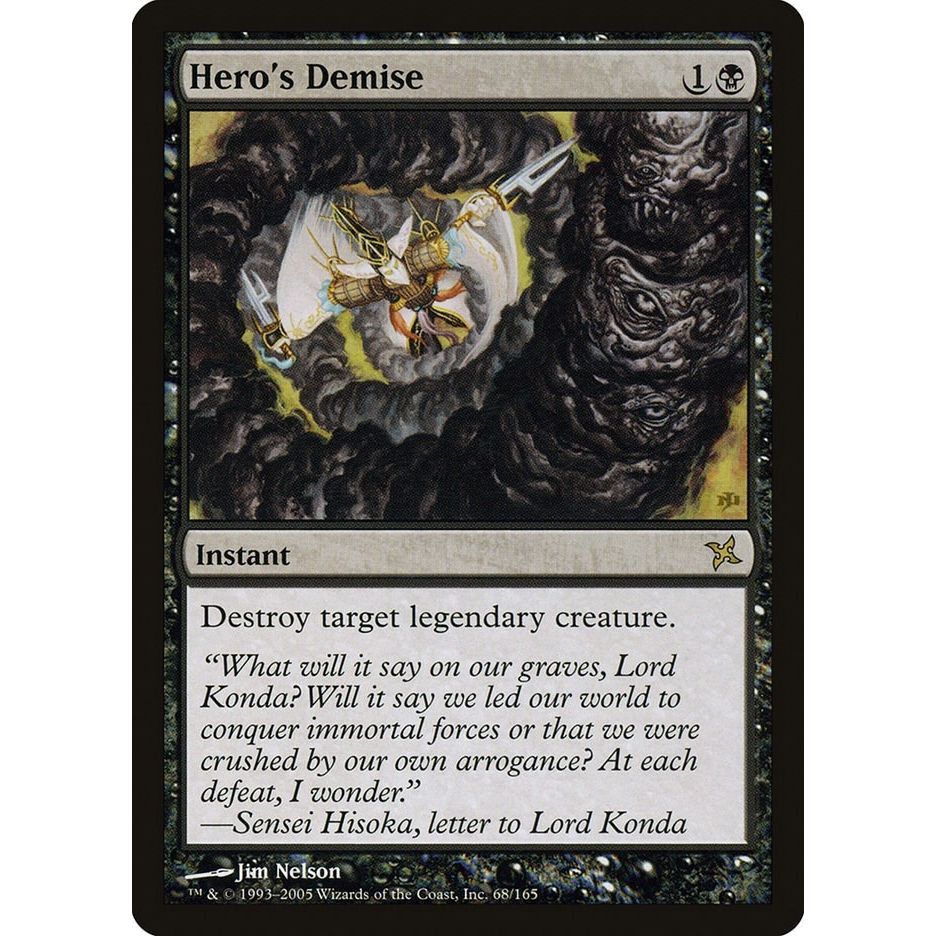 Image for Hero's Demise (68) (BOK) - Magic: The Gathering