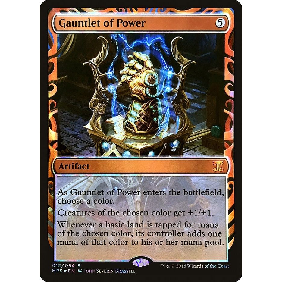 Image for Gauntlet of Power (12) (MPS) - Magic: The Gathering
