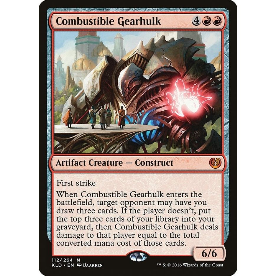 Image for Combustible Gearhulk (112) (KLD) - Magic: The Gathering