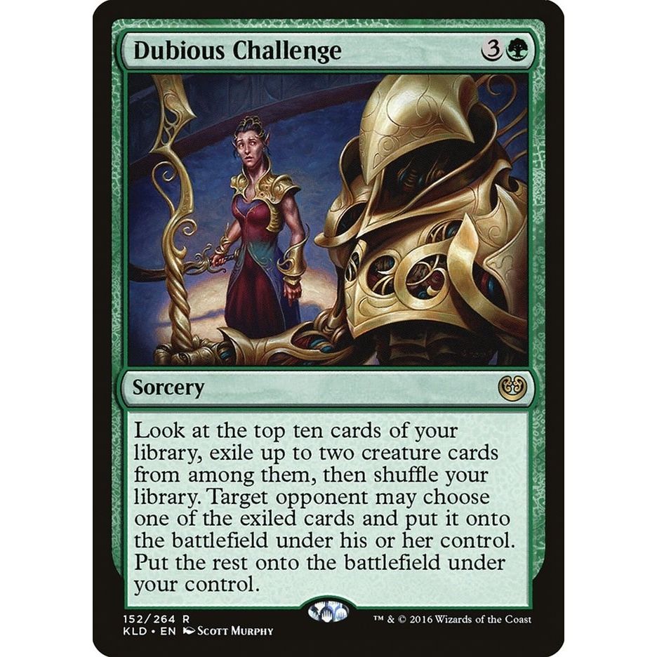 Image for Dubious Challenge (152) (KLD) - Magic: The Gathering