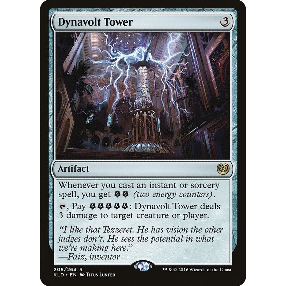 Image for Dynavolt Tower (208) (KLD) - Magic: The Gathering