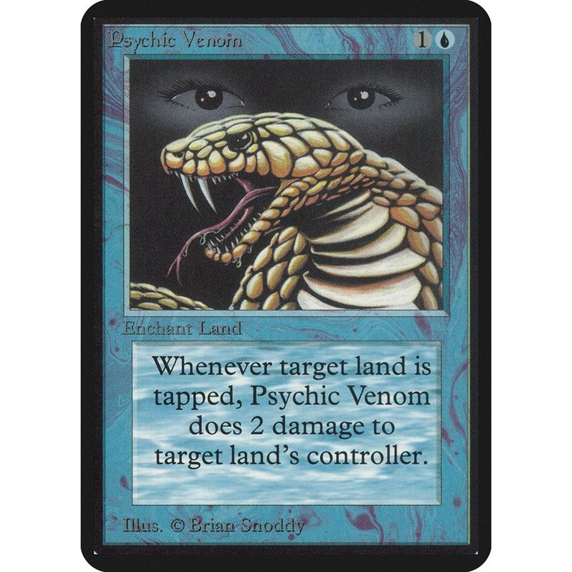 Image for Psychic Venom (LEA) - Magic: The Gathering