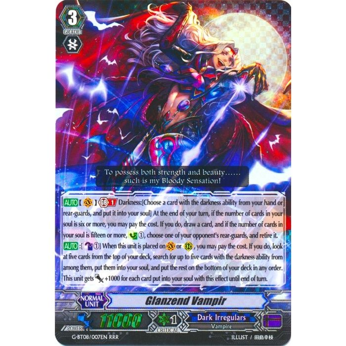 Image for Glanzend Vampir (G-BT08/007EN) (G-BT08) - Cardfight Vanguard