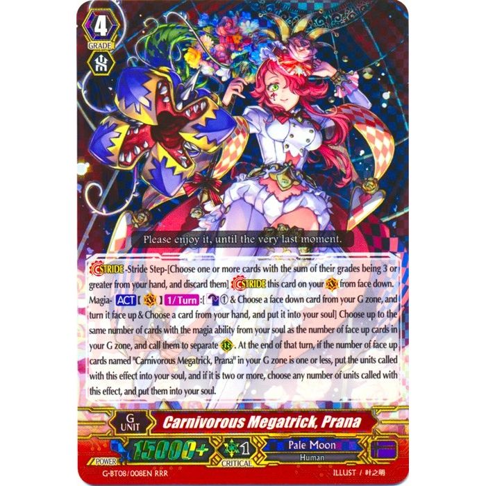 Image for Carnivorous Megatrick, Prana (G-BT08/008EN) (G-BT08) - Cardfight Vanguard