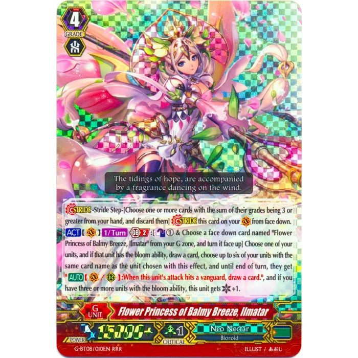 Image for Flower Princess of Balmy Breeze, Ilmatar (G-BT08/010EN) (G-BT08) - Cardfight Vanguard