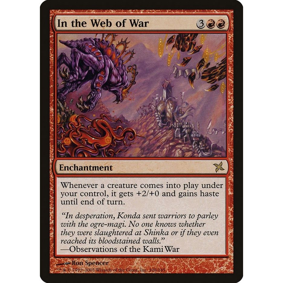 Image for In the Web of War (108) (BOK) - Magic: The Gathering